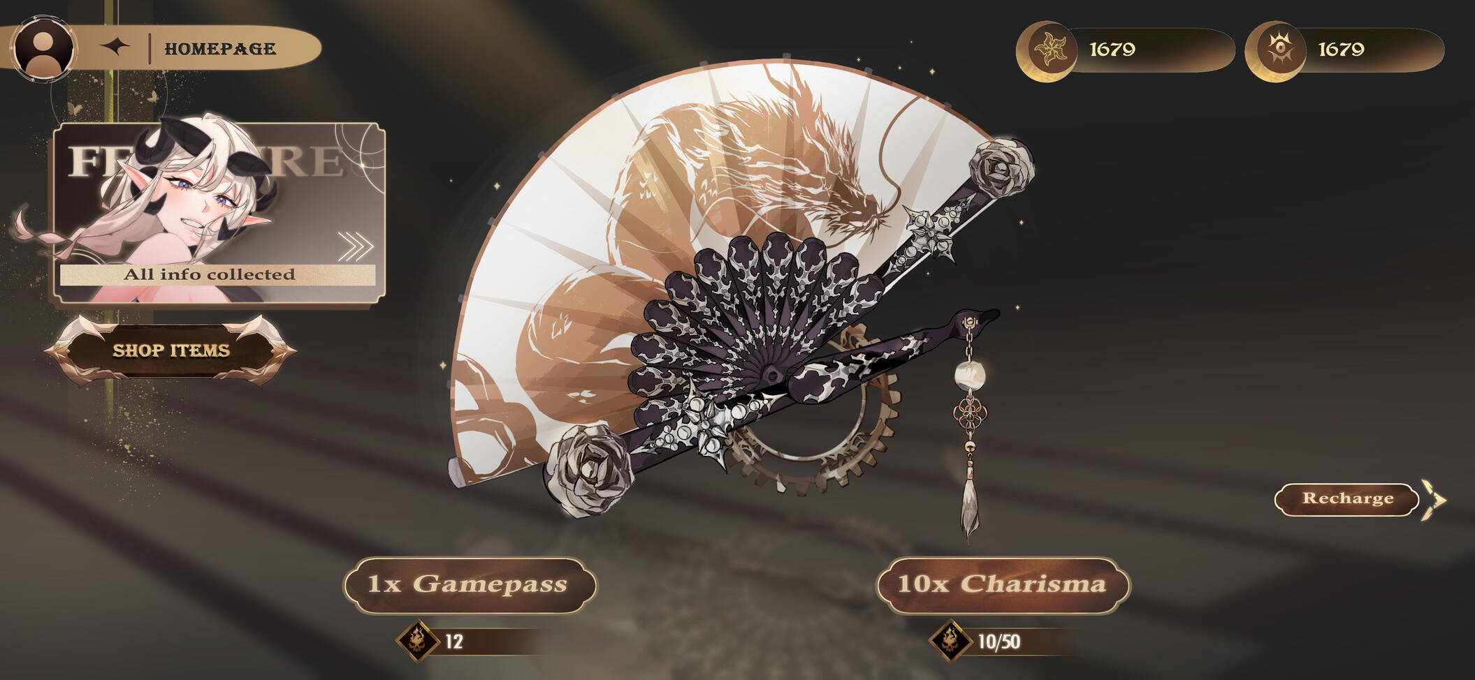 Fantasy UI Fantasy UI